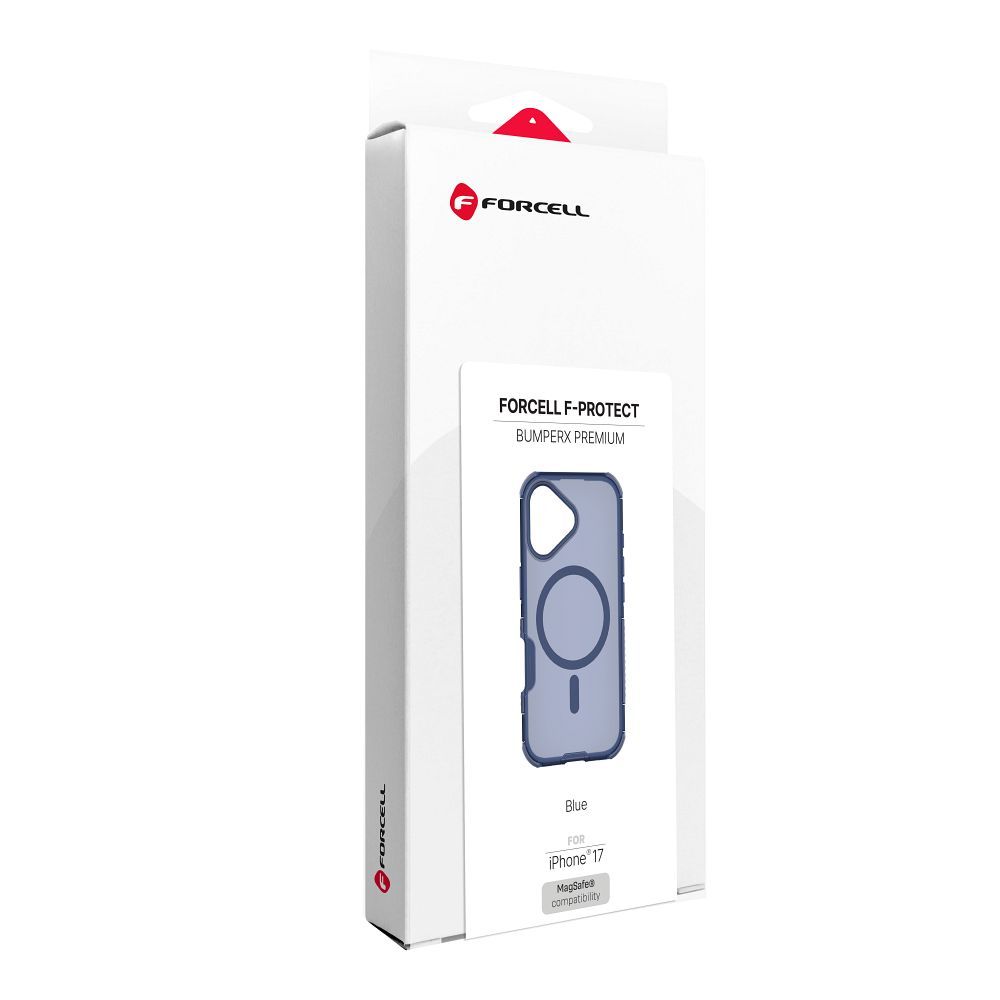 Etui na ty� MagSafe pancerne przezroczyste F-Protect BumperX Premium Apple iPhone 17 / 8