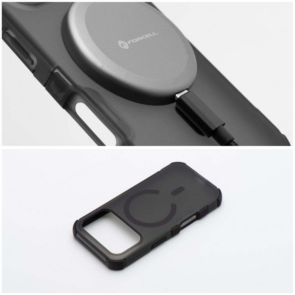 Etui na ty� MagSafe pancerne przezroczyste F-Protect BumperX Premium Samsung Galaxy A27 5G / 7
