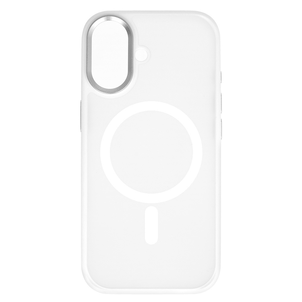 Etui na tył MagSafe przezroczyste z osłoną aparatu biały (Camera Control Button) Apple iPhone 17 / 3 Etui na tył MagSafe przezroczyste z osłoną aparatu biały (Camera Control Button) Apple iPhone 17 / 3