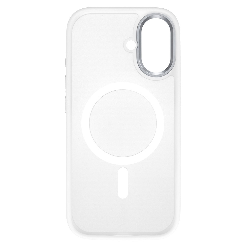 Etui na tył MagSafe przezroczyste z osłoną aparatu biały (Camera Control Button) Apple iPhone 17 / 4 Etui na tył MagSafe przezroczyste z osłoną aparatu biały (Camera Control Button) Apple iPhone 17 / 4
