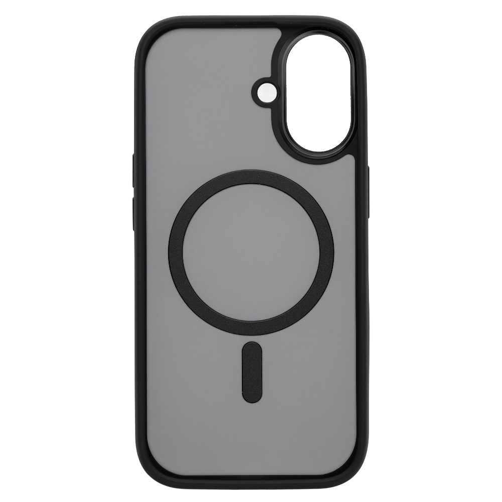 Etui na tył MagSafe przezroczyste z osłoną aparatu czarny (Camera Control Button) Apple iPhone 17 / 4 Etui na tył MagSafe przezroczyste z osłoną aparatu czarny (Camera Control Button) Apple iPhone 17 / 4