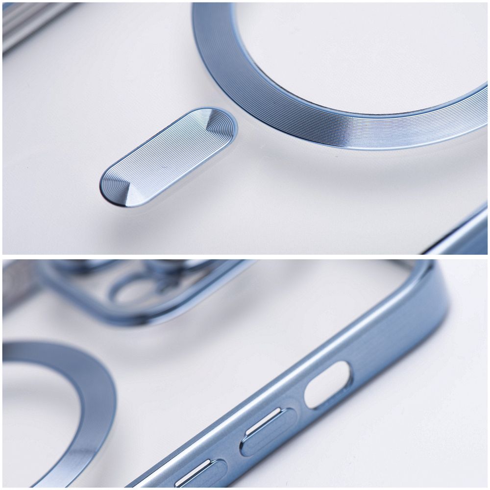Etui na ty� MagSafe przezroczyste z os�on� aparatu Electro Mag Cover Samsung Galaxy A27 5G / 4
