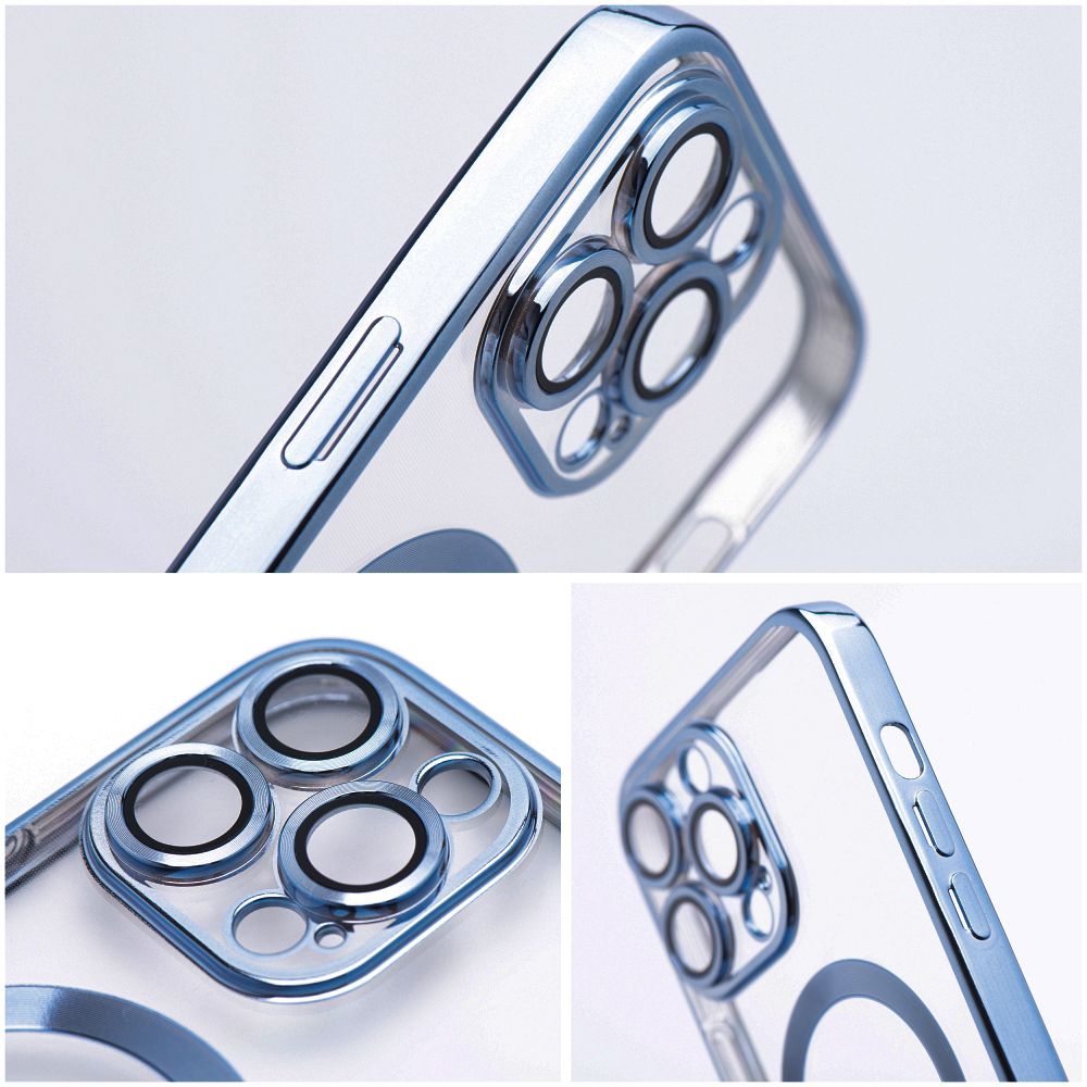 Etui na ty� MagSafe przezroczyste z os�on� aparatu Electro Mag Cover Samsung Galaxy A27 5G / 5