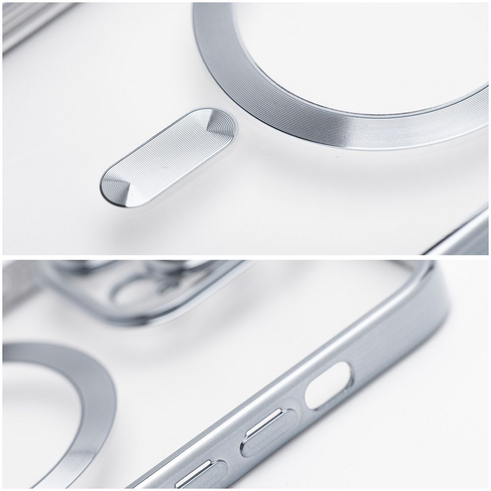 Etui na ty� MagSafe przezroczyste z os�on� aparatu Electro Mag Cover Samsung Galaxy A27 5G / 3