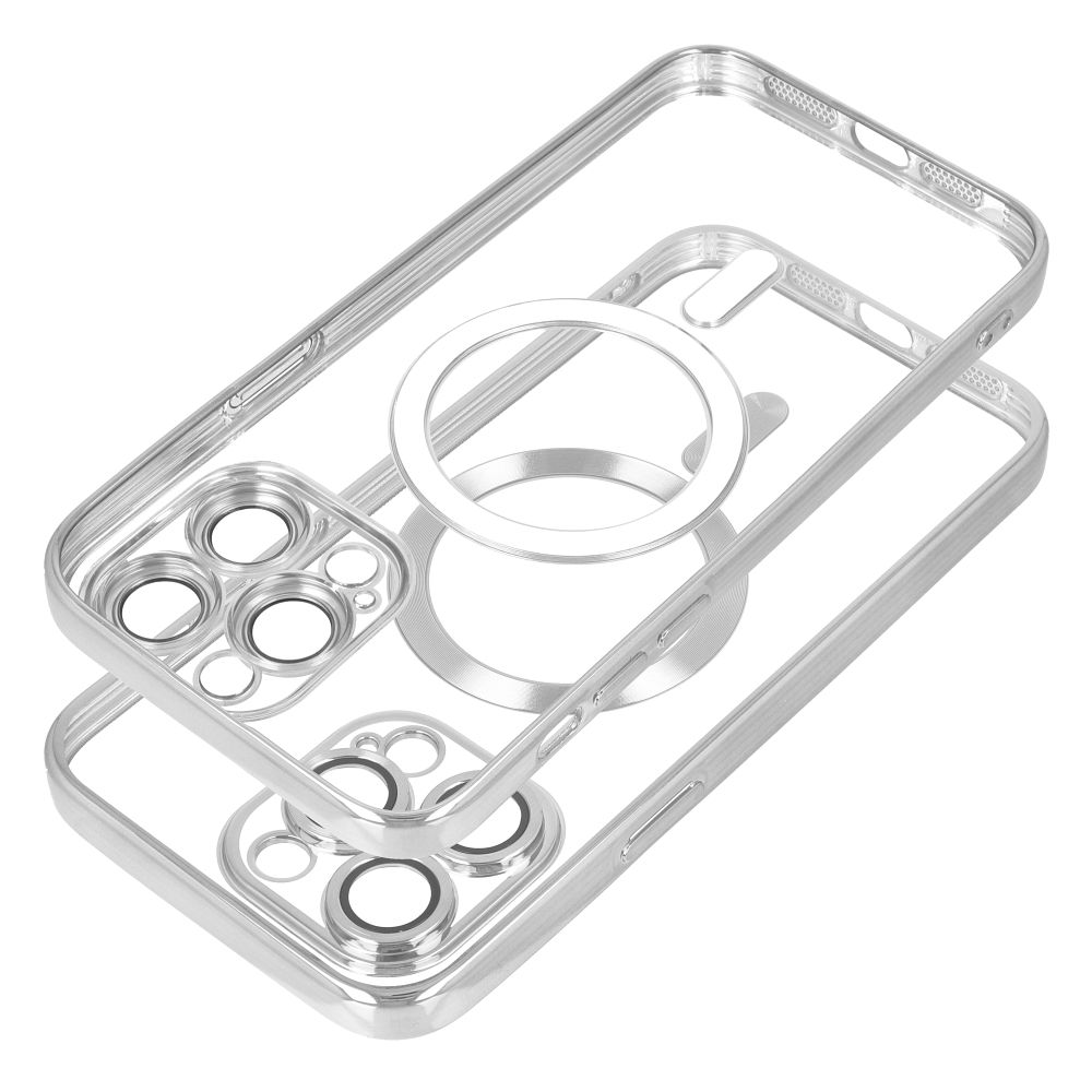 Etui na ty� MagSafe przezroczyste z os�on� aparatu Electro Mag Cover Samsung Galaxy A27 5G / 4