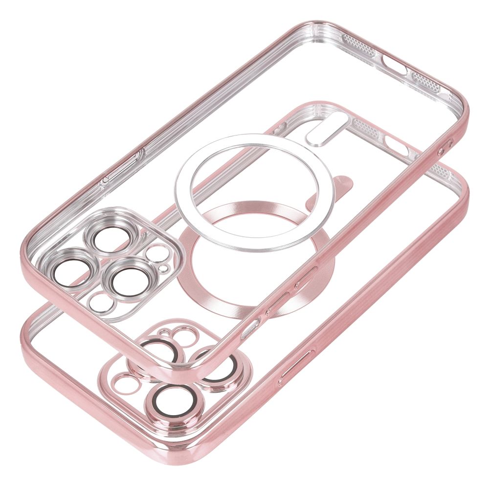 Etui na ty� MagSafe przezroczyste z os�on� aparatu Electro Mag Cover Samsung Galaxy A27 5G / 3