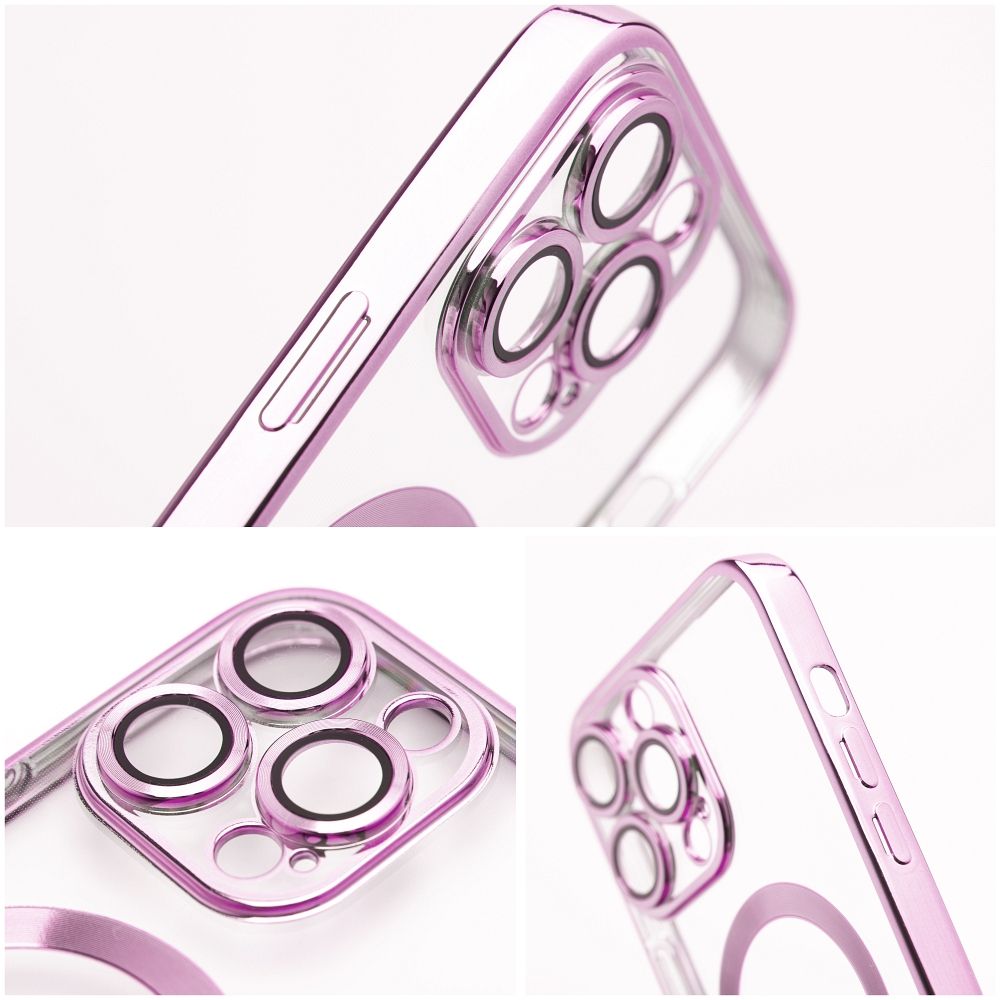 Etui na ty� MagSafe przezroczyste z os�on� aparatu Electro Mag Cover Samsung Galaxy A27 5G / 4