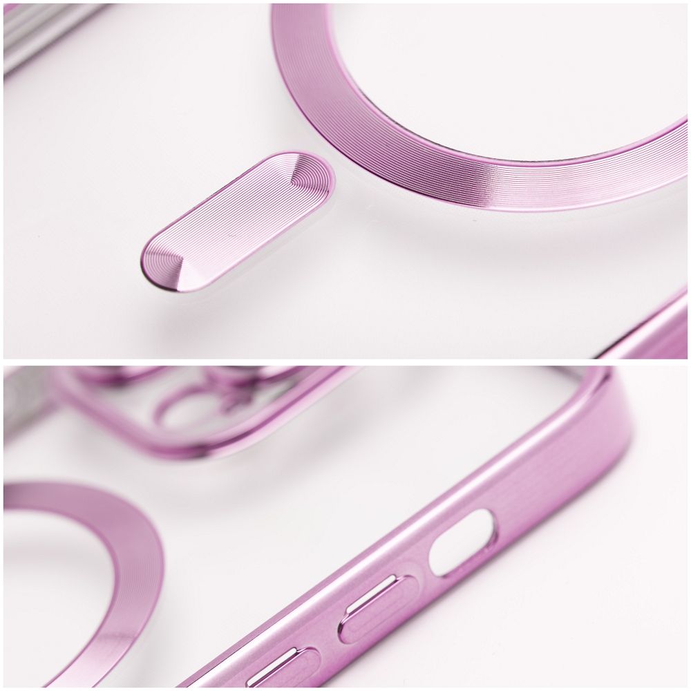 Etui na ty� MagSafe przezroczyste z os�on� aparatu Electro Mag Cover Samsung Galaxy A27 5G / 5
