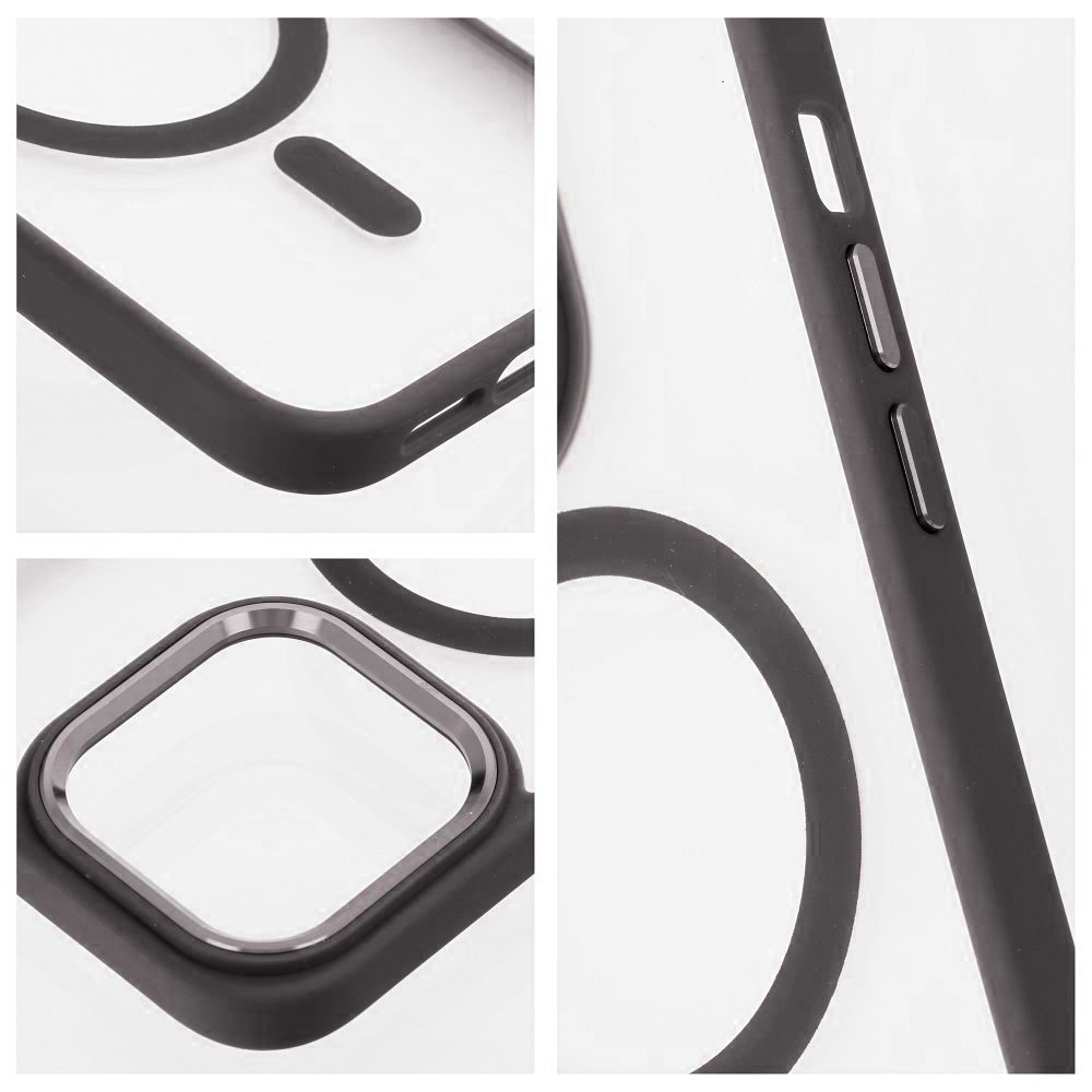 Etui na ty� MagSafe przezroczyste z os�on� aparatu Full Matte Mag Cover Apple iPhone 17 / 3