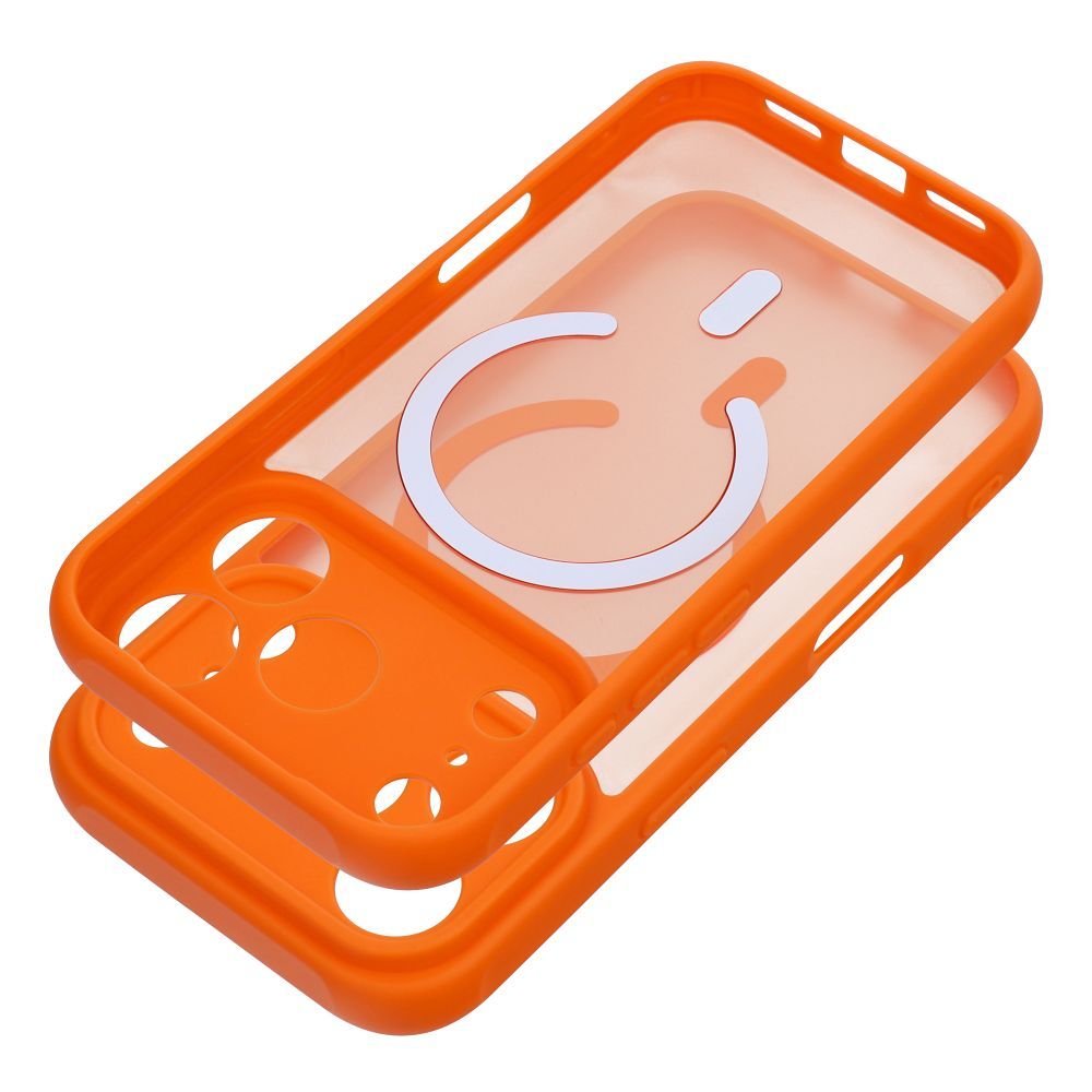 Etui na ty� MagSafe przezroczyste z os�on� aparatu Full Matte Mag Cover Apple iPhone 17 / 2