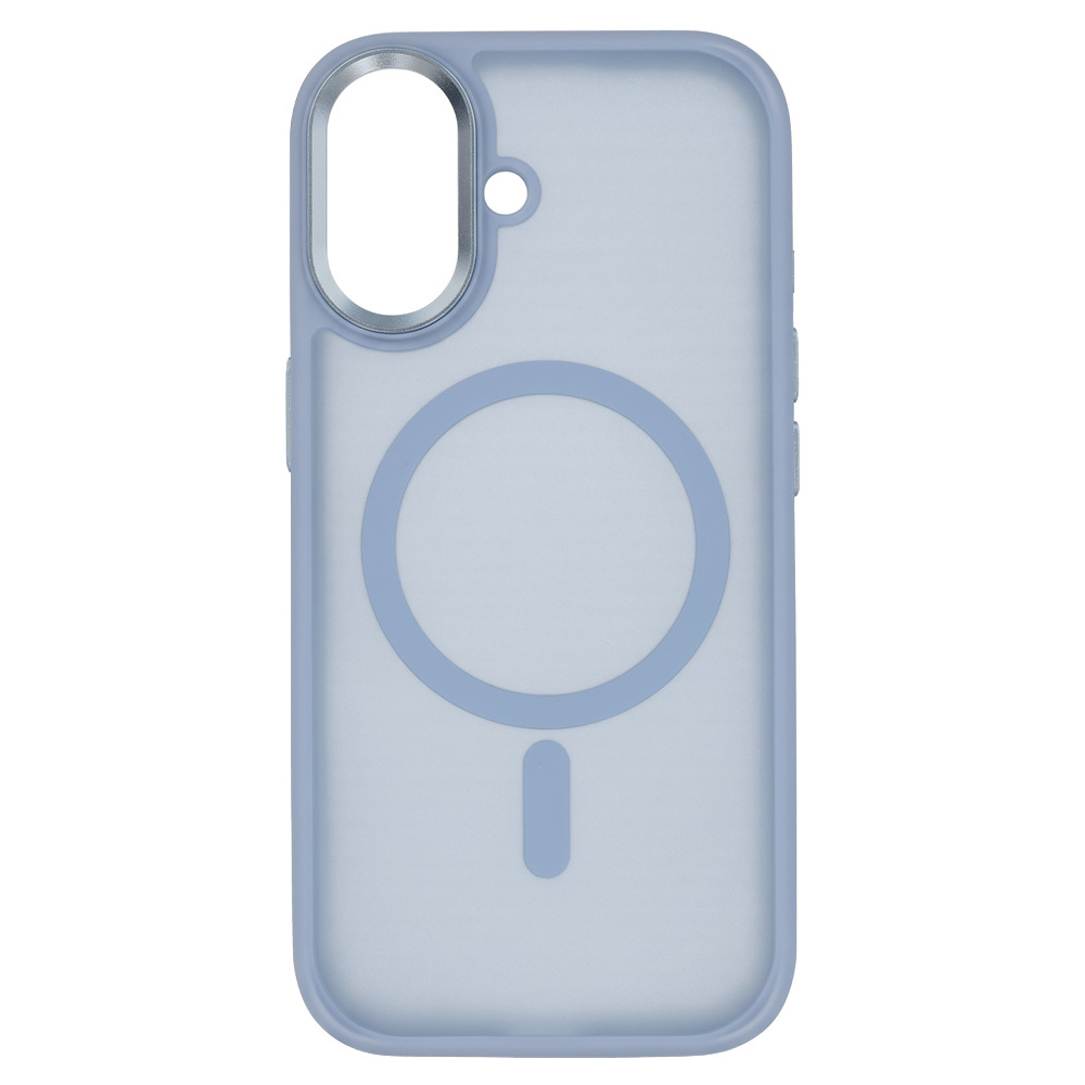 Etui na tył MagSafe przezroczyste z osłoną aparatu niebieski (Camera Control Button) Apple iPhone 17 / 3 Etui na tył MagSafe przezroczyste z osłoną aparatu niebieski (Camera Control Button) Apple iPhone 17 / 3