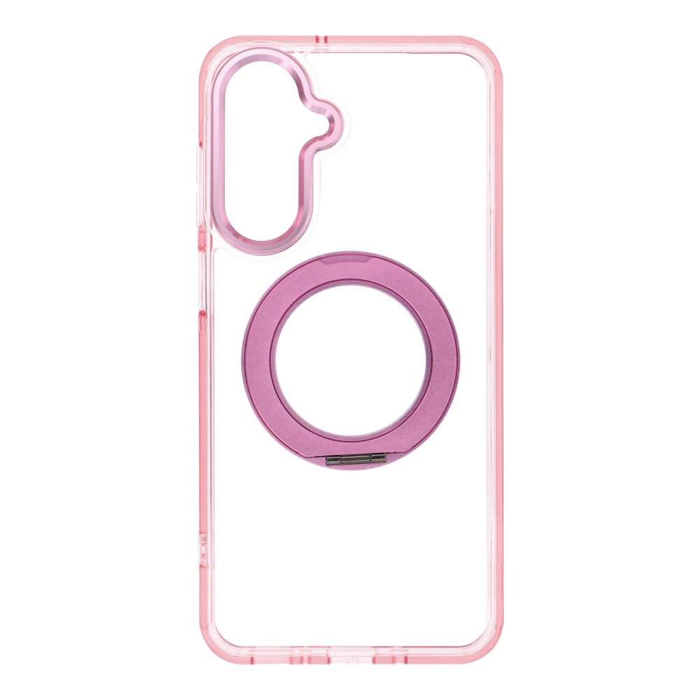 Etui na ty� MagSafe przezroczyste z podstawk� Frame Circle Stand Samsung Galaxy A17