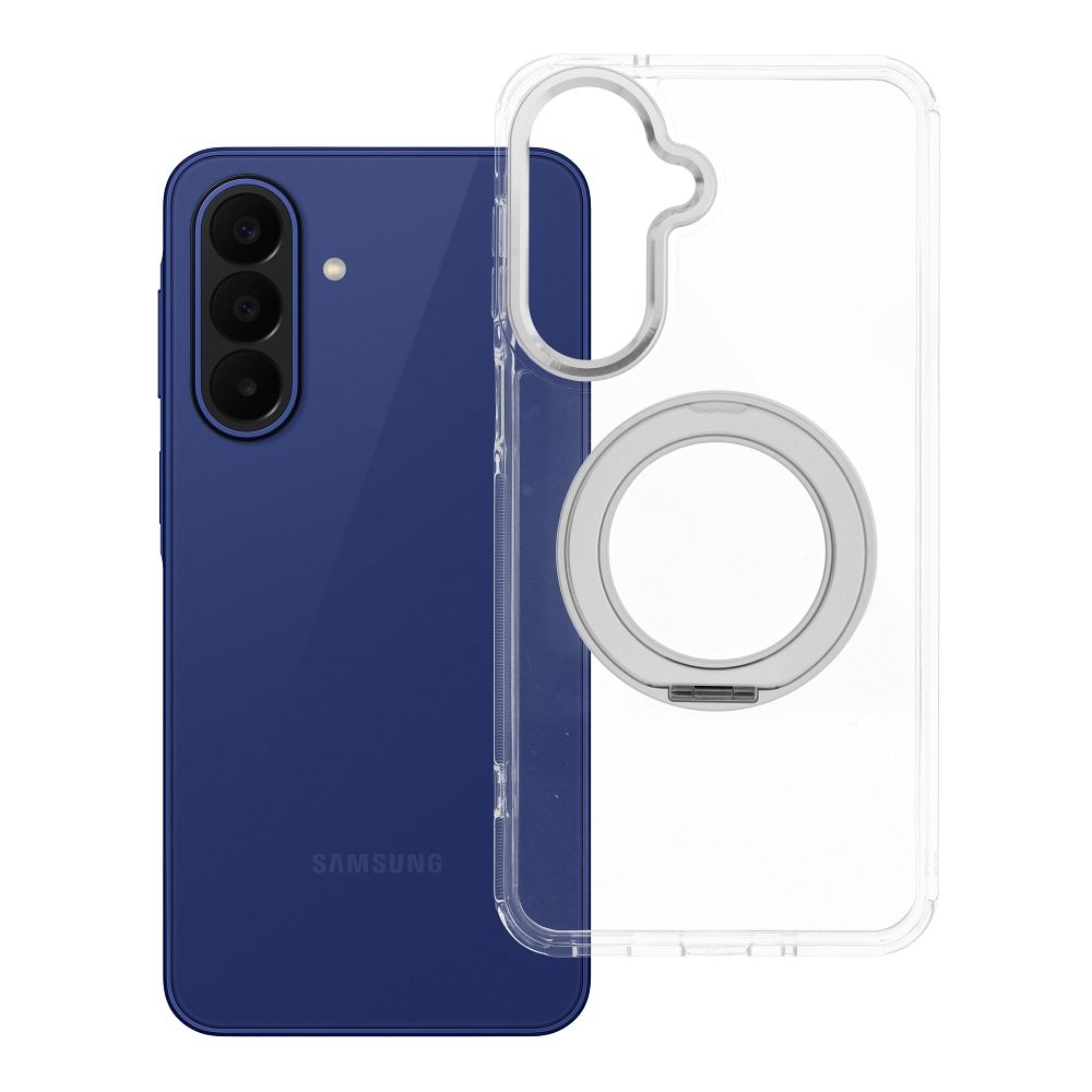 Etui na ty� MagSafe przezroczyste z podstawk� Frame Circle Stand Samsung Galaxy A27 5G