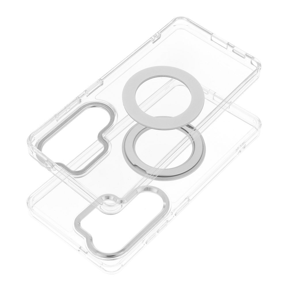 Etui na ty� MagSafe przezroczyste z podstawk� Frame Circle Stand Samsung Galaxy A27 5G / 2