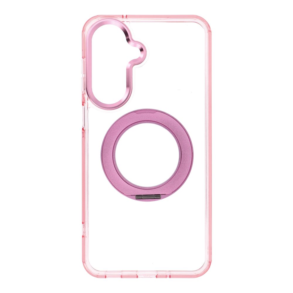 Etui na ty� MagSafe przezroczyste z podstawk� Frame Circle Stand Samsung Galaxy A27 5G