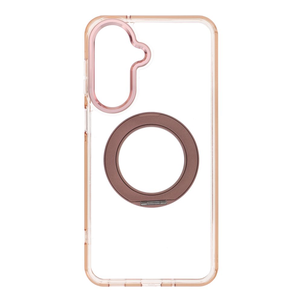 Etui na ty� MagSafe przezroczyste z podstawk� Frame Circle Stand Samsung Galaxy A27 5G