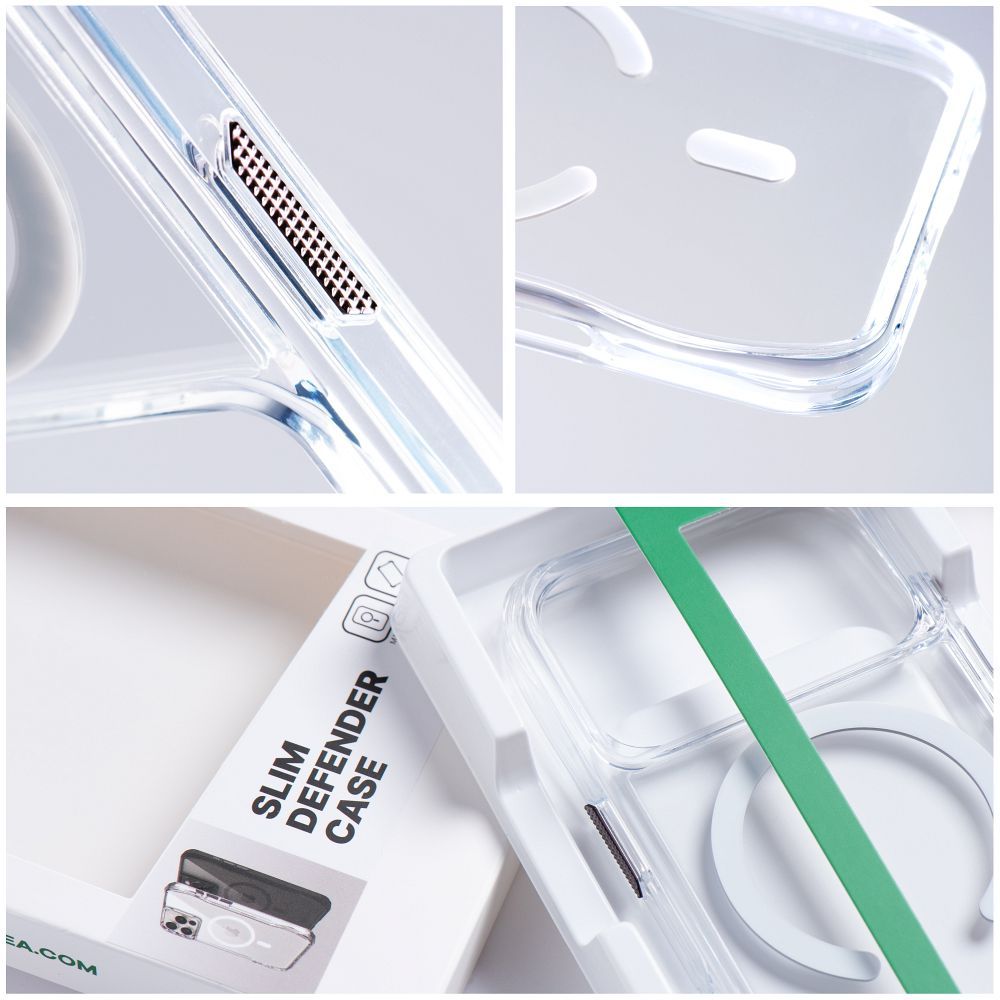 Etui na tył MagSafe silikonowe z ramką Apple iPhone 17 / 8 Etui na tył MagSafe silikonowe z ramką Apple iPhone 17 / 8