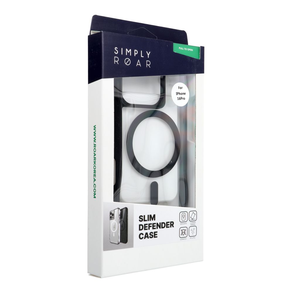 Etui na ty� MagSafe silikonowe z ramk� czarny Apple iPhone 16 Pro / 2