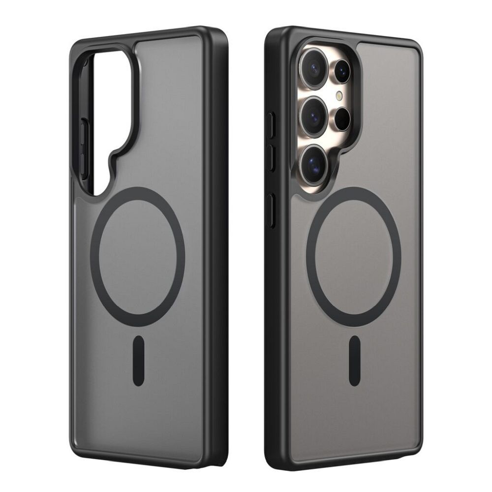 Etui na ty� MagSafe z funkcj� podstawki i ringiem czarny Samsung Galaxy S25 Ultra / 2