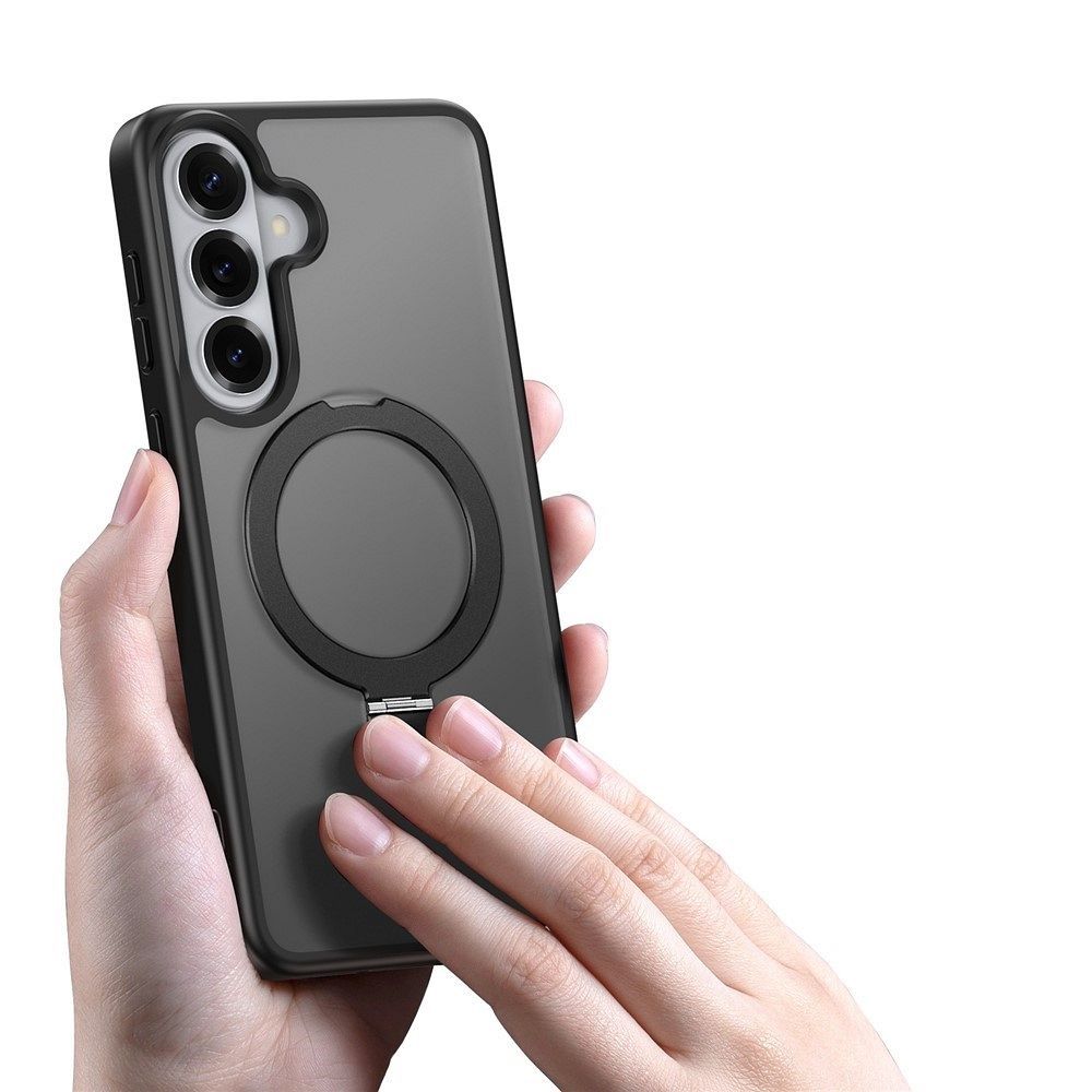 Etui na tył MagSafe z funkcją podstawki i ringiem czarny Samsung Galaxy S26 / 5 Etui na tył MagSafe z funkcją podstawki i ringiem czarny Samsung Galaxy S26 / 5