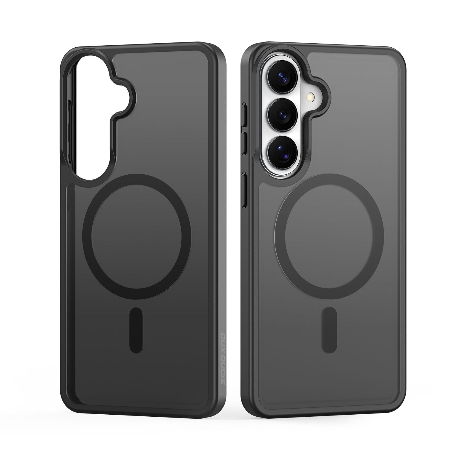 Etui na ty� MagSafe z funkcj� podstawki i ringiem czarny Samsung Galaxy S26 Plus / 3