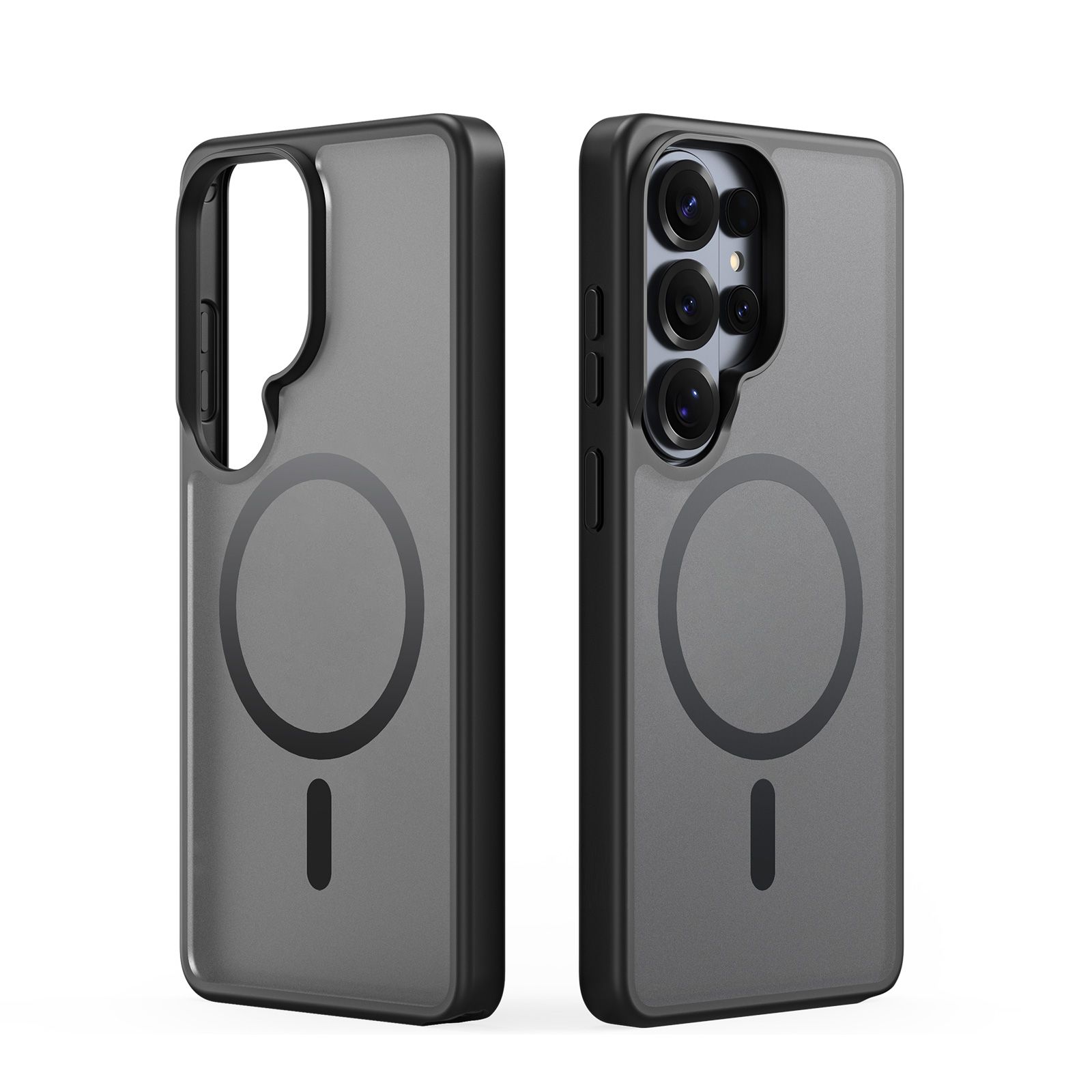 Etui na tył MagSafe z funkcją podstawki i ringiem czarny Samsung Galaxy S26 Ultra / 3 Etui na tył MagSafe z funkcją podstawki i ringiem czarny Samsung Galaxy S26 Ultra / 3