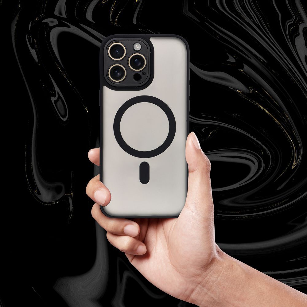 Etui na ty� MagSafe z os�on� aparatu czarny Apple iPhone 15 / 4