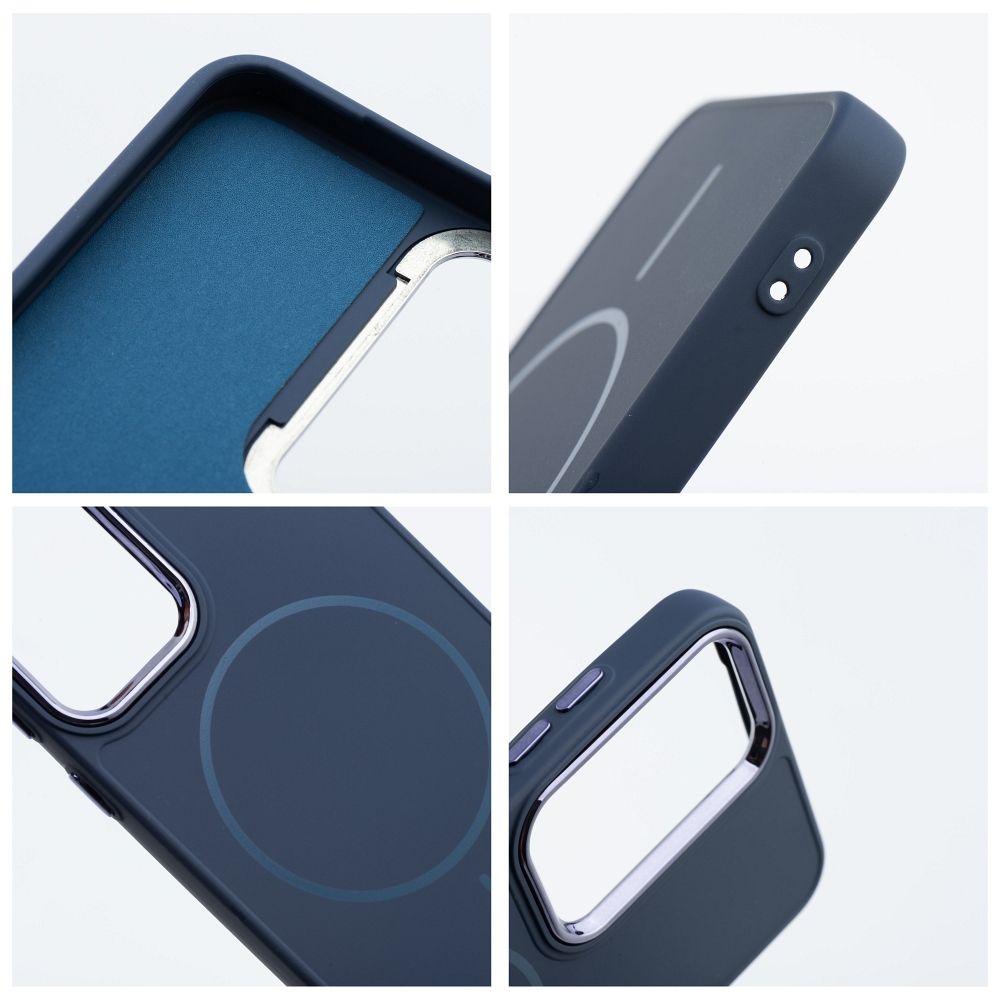 Etui na ty� MagSafe z os�on� aparatu silikonowe Frame Mag Cover Samsung Galaxy A27 5G / 4
