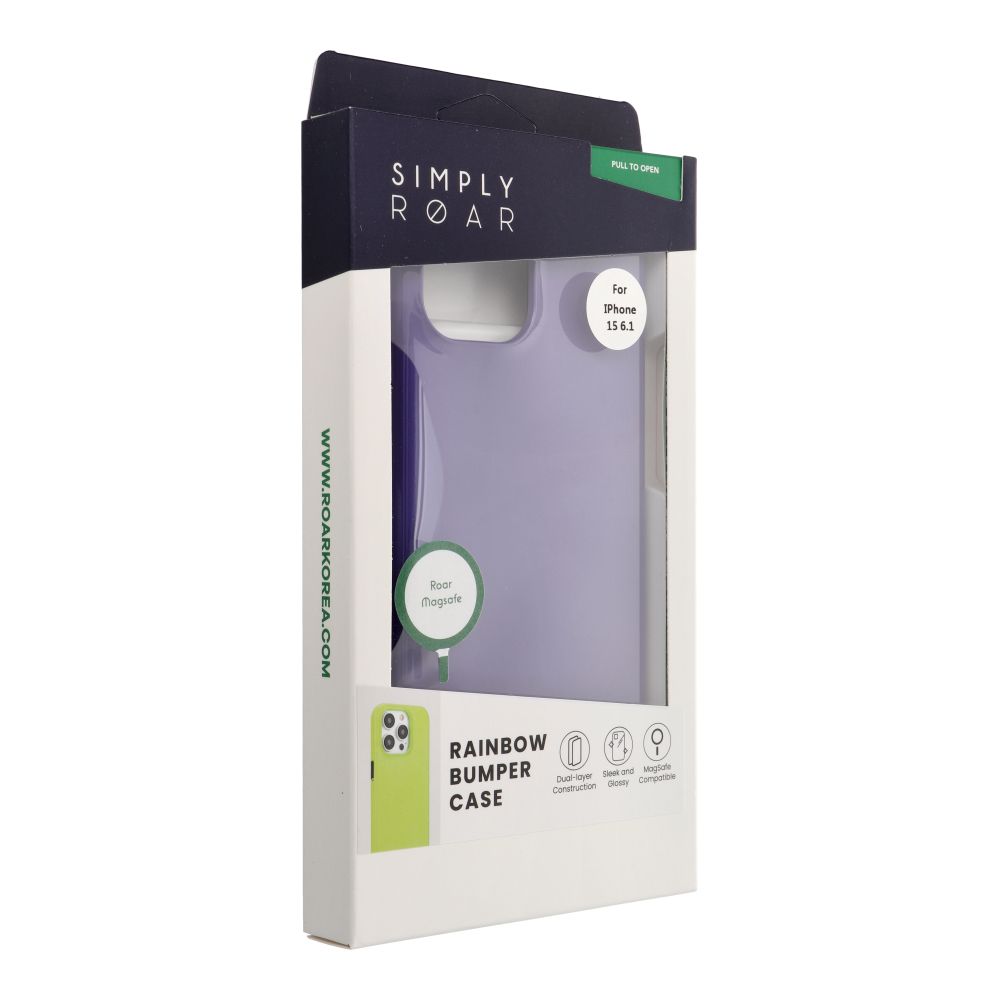 Etui na ty� matowa nak�adka fioletowy Apple iPhone 15 / 2