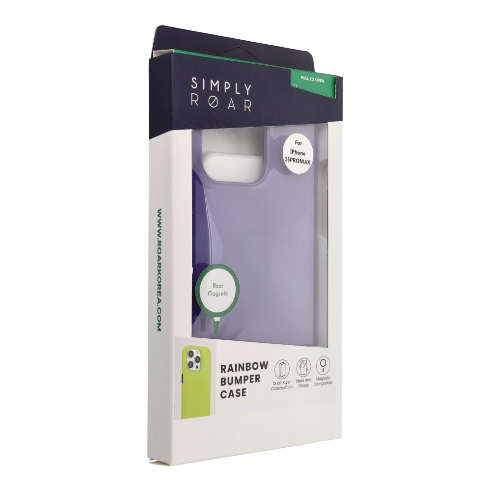 Etui na ty� matowa nak�adka fioletowy Apple iPhone 15 Pro Max / 2