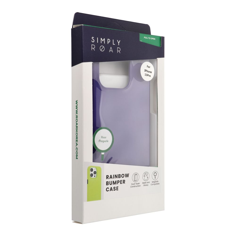 Etui na ty� matowa nak�adka fioletowy Apple iPhone 15 Pro / 2