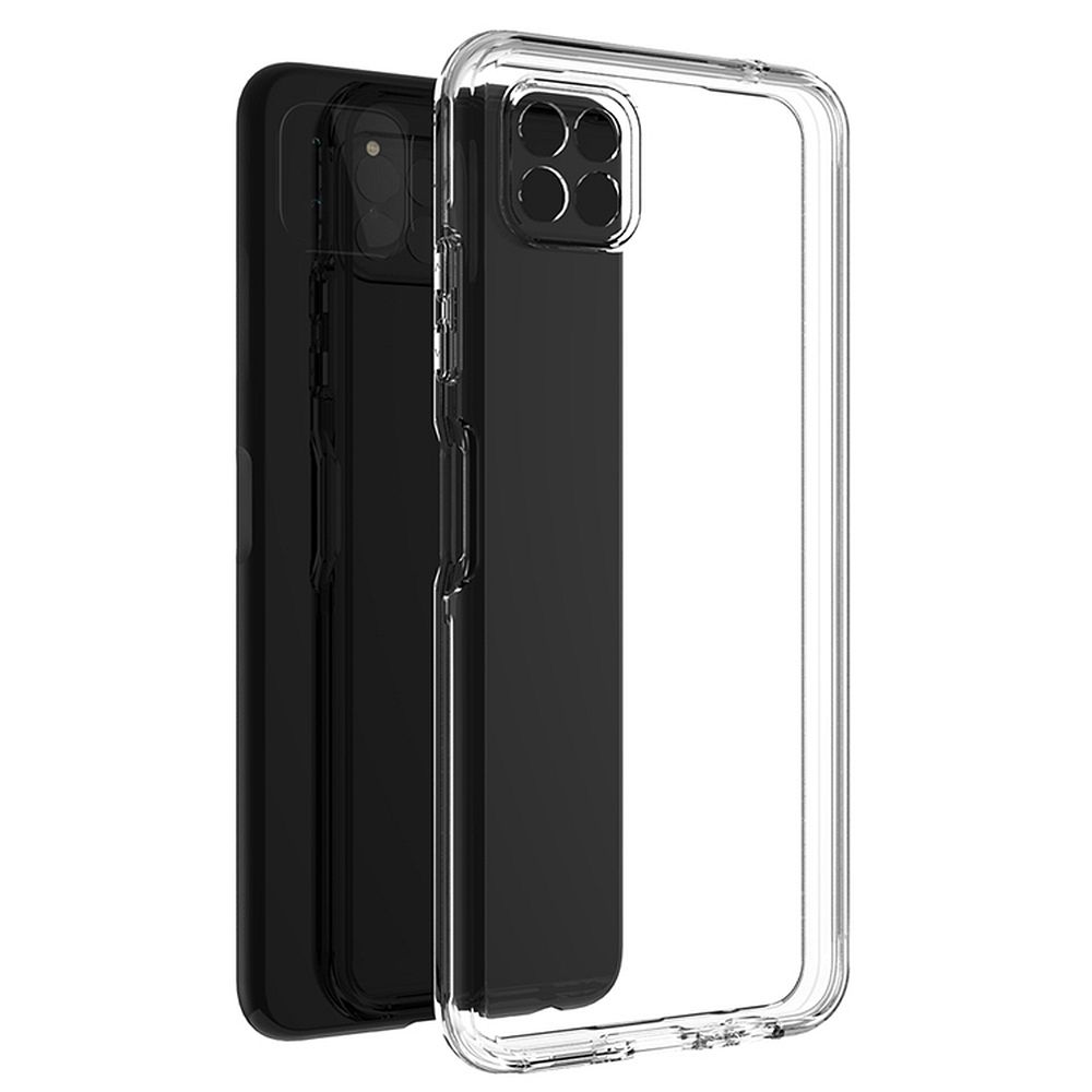 Etui na ty� przezroczyste z os�on� aparatu Clear Case 2 mm Box prze�roczysty Samsung Galaxy A22 LTE / 2