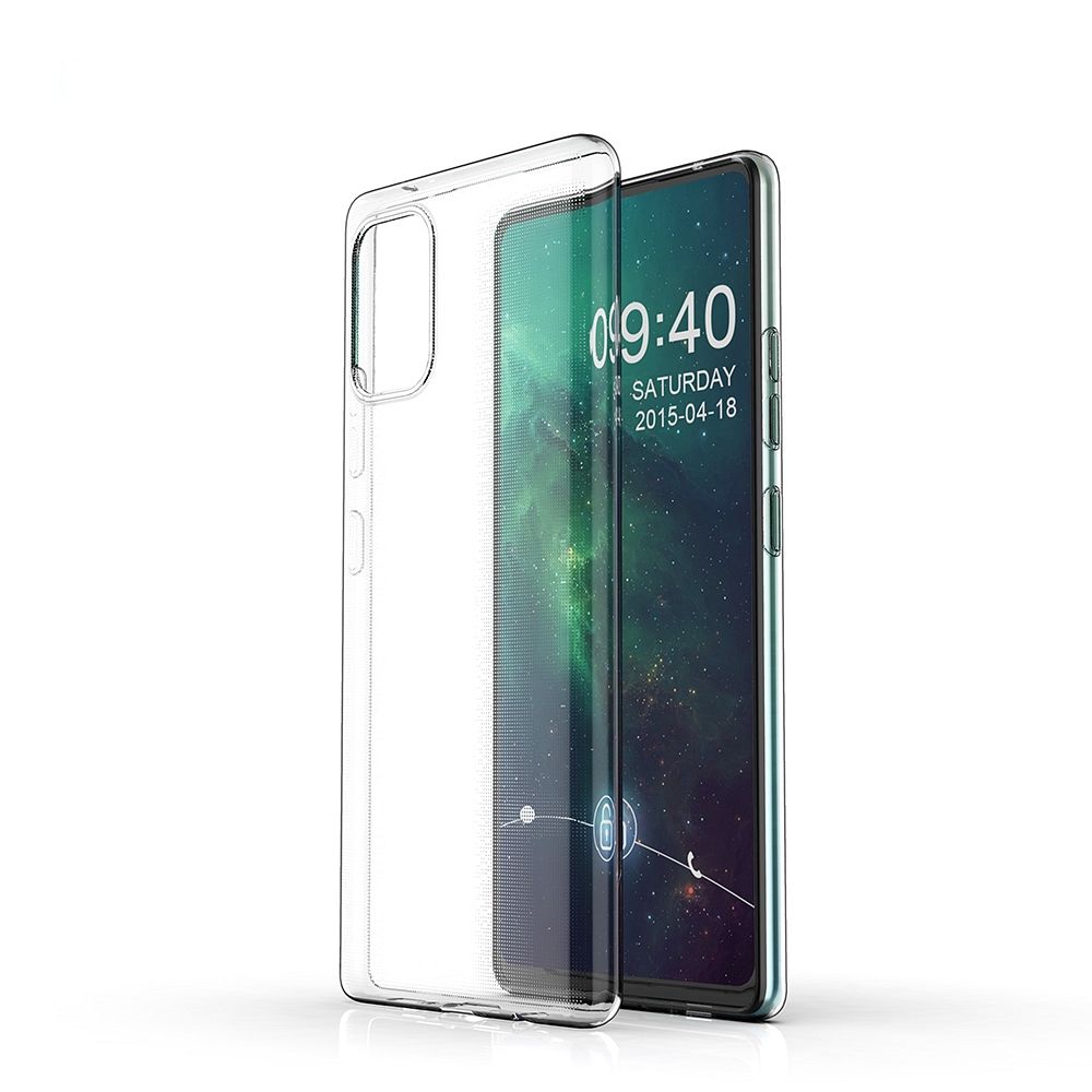 Etui na ty� przezroczyste z os�on� aparatu Clear Case 2 mm Box prze�roczysty Samsung Galaxy A71 4G / 6