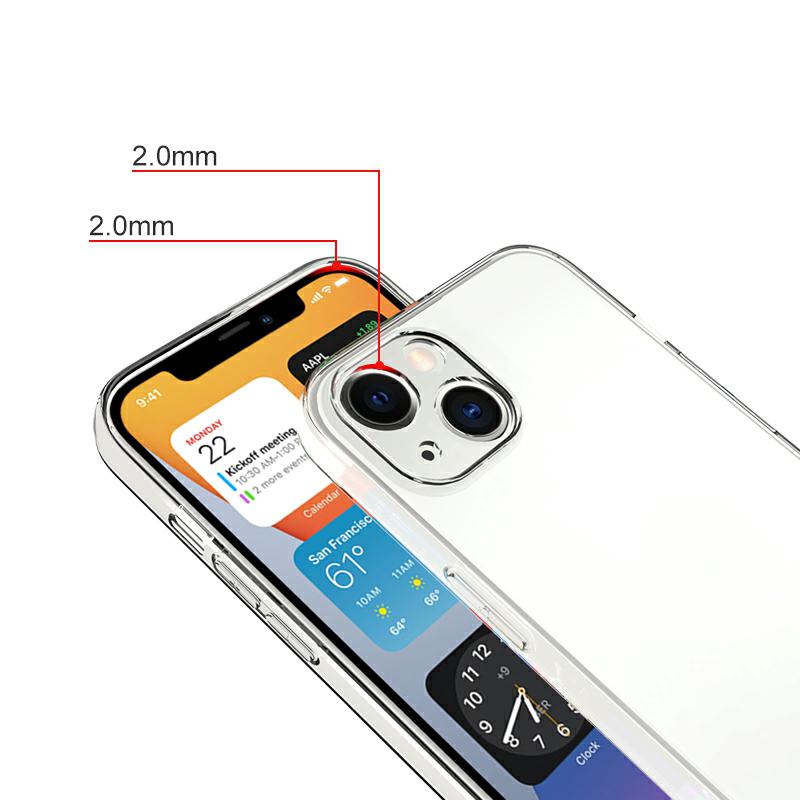 Etui na tył przezroczyste z osłoną aparatu silikonowe BC Silikon 2,0MM Xiaomi Redmi 17 5G / 2 Etui na tył przezroczyste z osłoną aparatu silikonowe BC Silikon 2,0MM Xiaomi Redmi 17 5G / 2