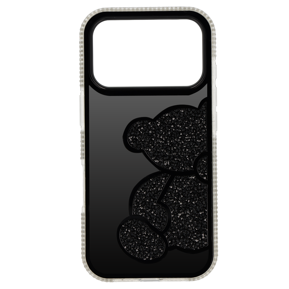 Etui na tył Teddy Bear Case czarny Apple iPhone 17 / 2 Etui na tył Teddy Bear Case czarny Apple iPhone 17 / 2