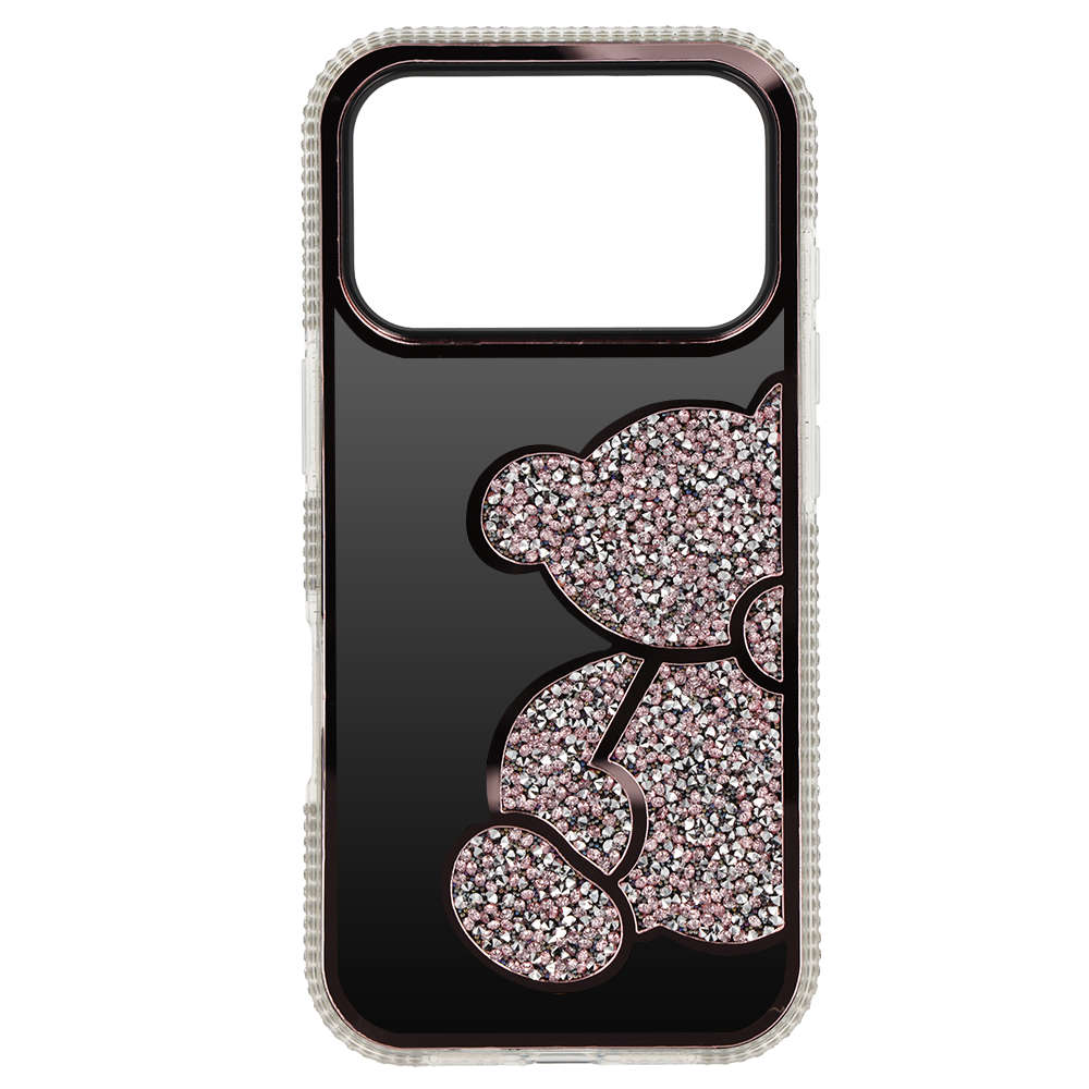 Etui na tył Teddy Bear Case różowy Apple iPhone 17 / 2 Etui na tył Teddy Bear Case różowy Apple iPhone 17 / 2