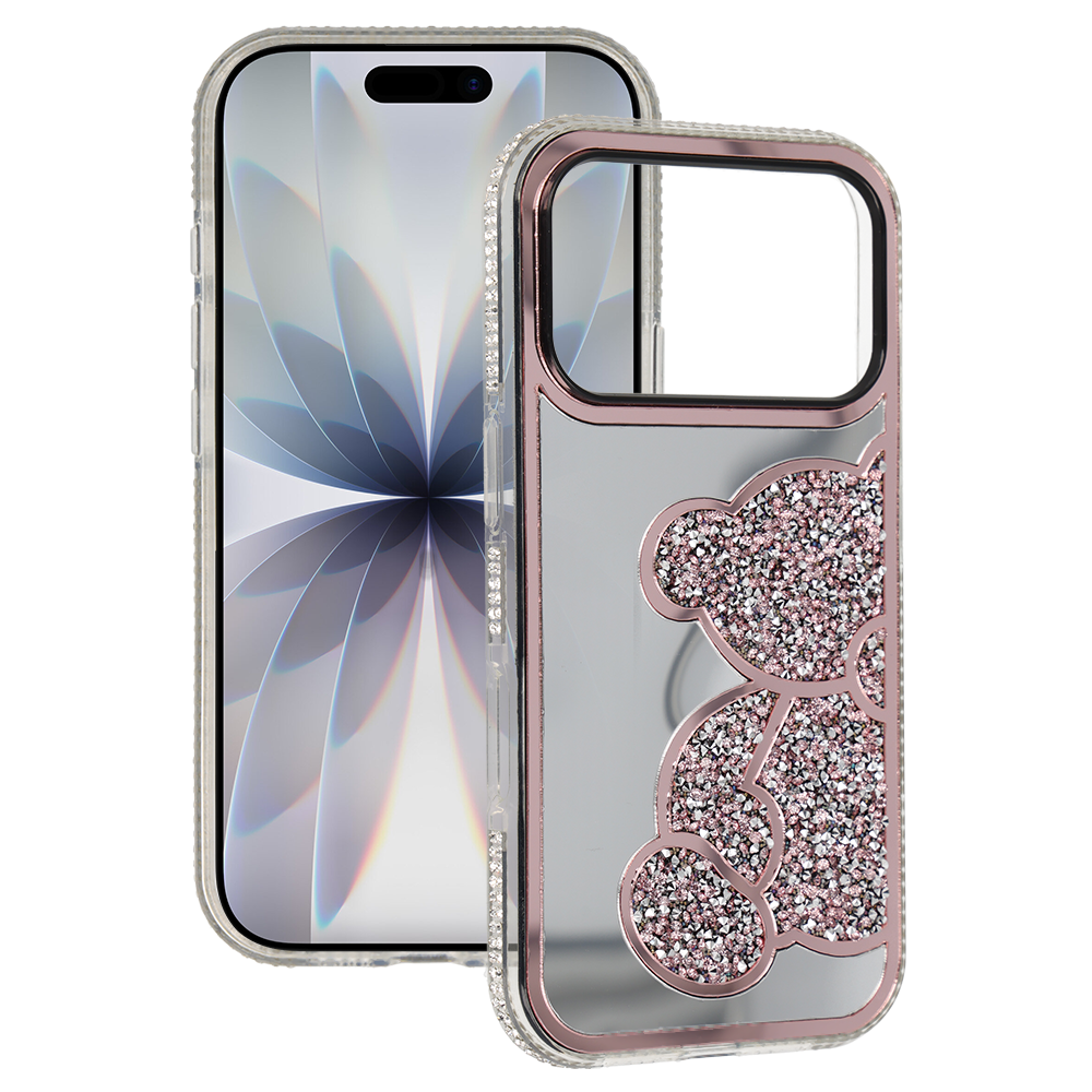 Etui na tył Teddy Bear Case różowy Samsung Galaxy A17 Etui na tył Teddy Bear Case różowy Samsung Galaxy A17