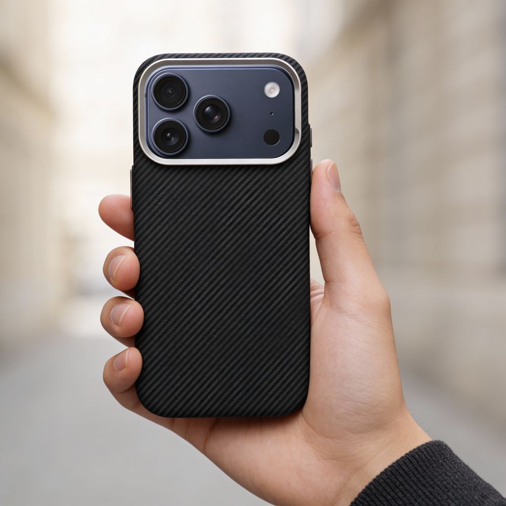 Etui na tył z MagSafe matowe czarny Apple iPhone 17 / 7 Etui na tył z MagSafe matowe czarny Apple iPhone 17 / 7