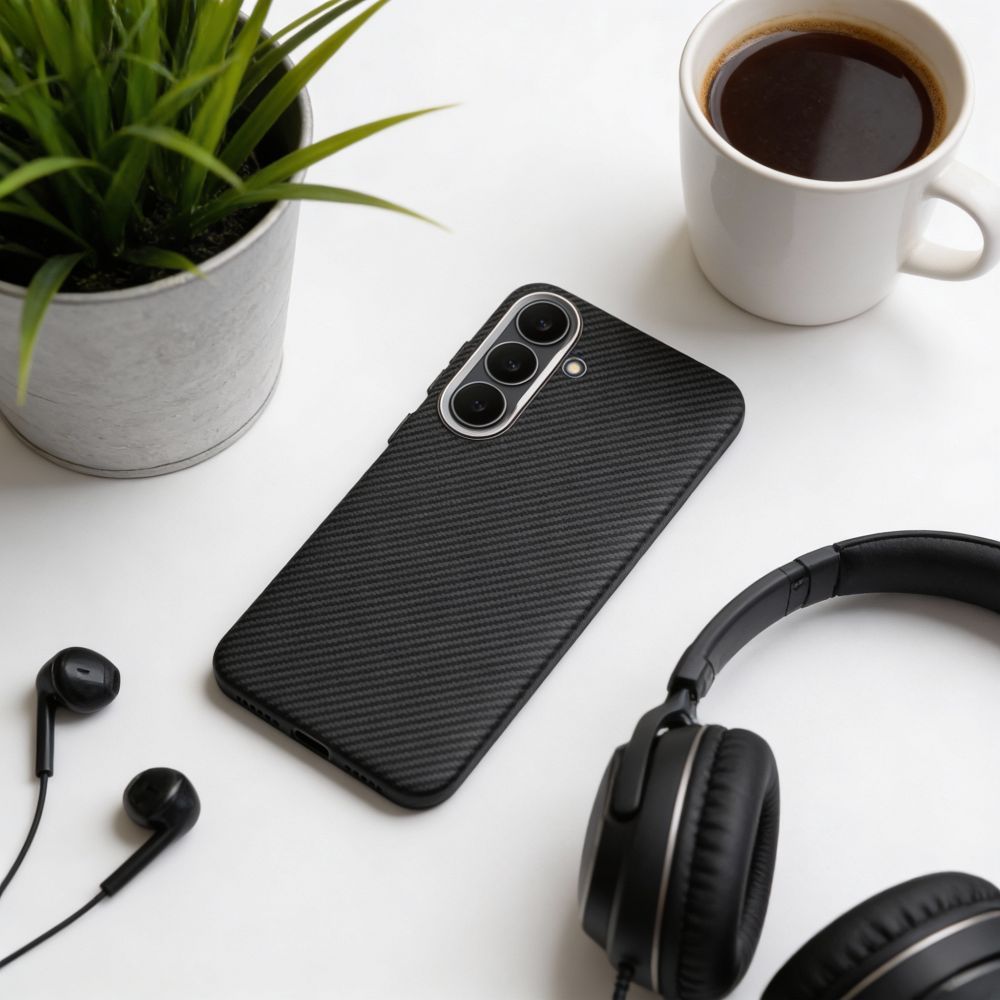 Etui na tył z MagSafe matowe czarny Samsung Galaxy A36 5G / 6 Etui na tył z MagSafe matowe czarny Samsung Galaxy A36 5G / 6