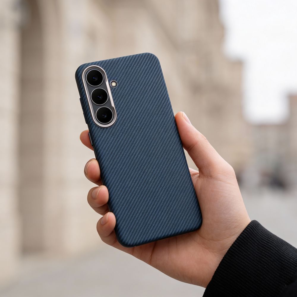 Etui na tył z MagSafe matowe niebieski Samsung Galaxy A56 5G / 5 Etui na tył z MagSafe matowe niebieski Samsung Galaxy A56 5G / 5