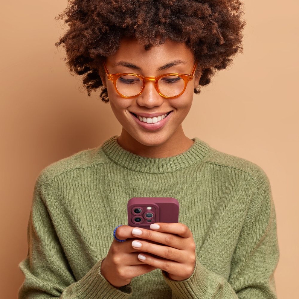 Etui na tył z osłoną aparatu silikonowe matowe czerwony Samsung Galaxy A52 / 5 Etui na tył z osłoną aparatu silikonowe matowe czerwony Samsung Galaxy A52 / 5
