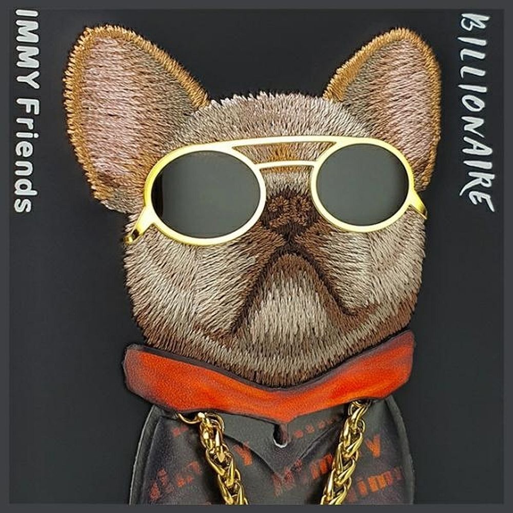 Etui na ty� z os�on� aparatu silikonowe z nadrukiem czarny Apple iPhone 15 Pro / 3