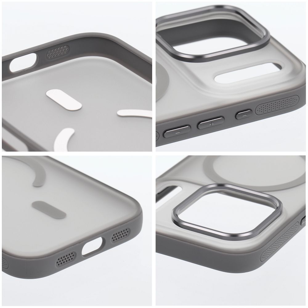 Etui nak�adka MagSafe przezroczyste Flexline Mag Cover Apple iPhone 17 / 5