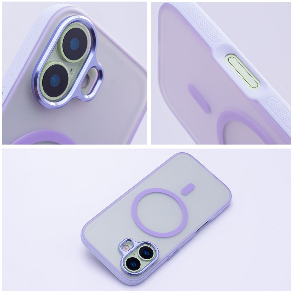 Etui nak�adka MagSafe przezroczyste Flexline Mag Cover Apple iPhone 17 / 6