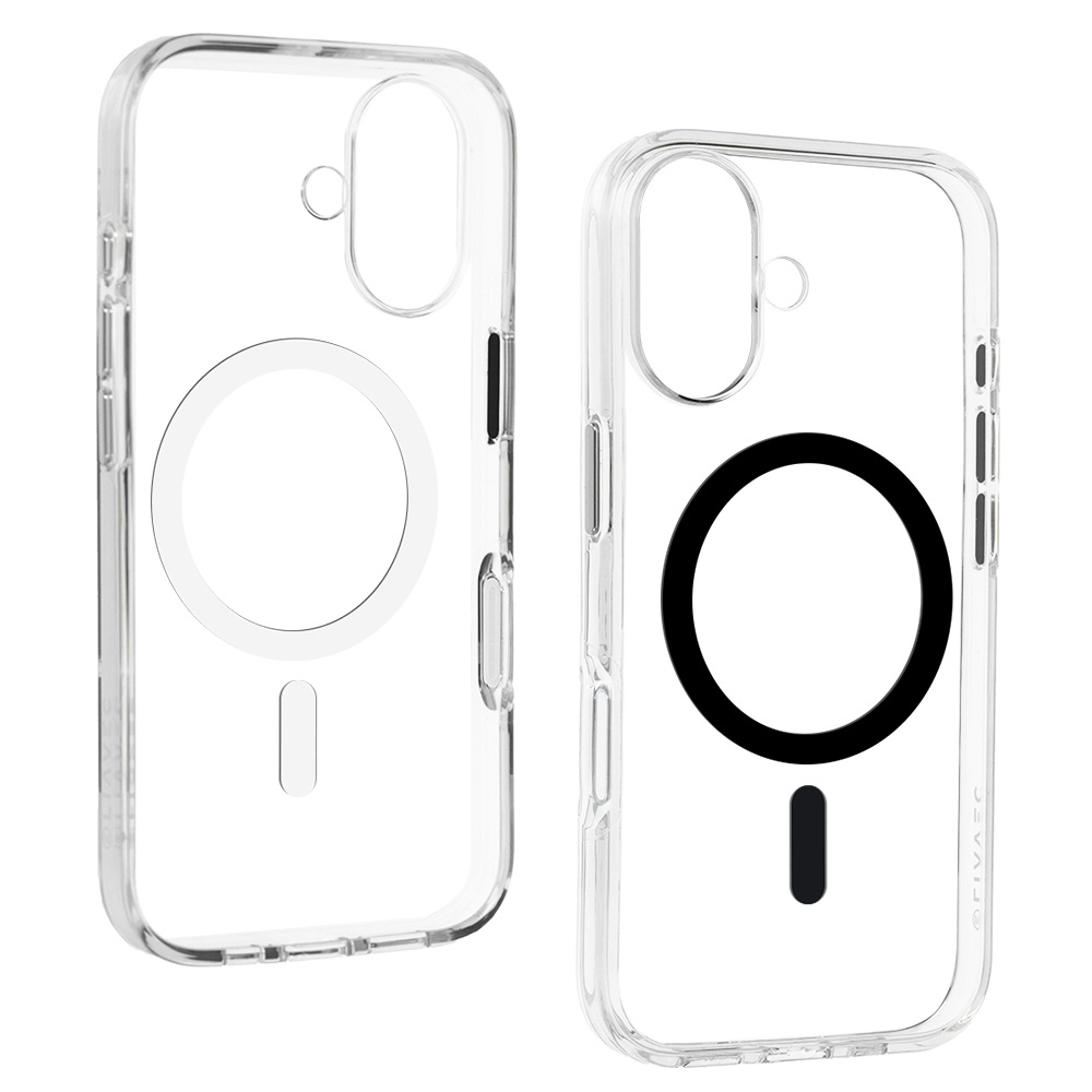 Etui nakładka MagSafe przezroczyste Liavec Pure Case czarny (Camera Control Button) Apple iPhone 17 / 2 Etui nakładka MagSafe przezroczyste Liavec Pure Case czarny (Camera Control Button) Apple iPhone 17 / 2