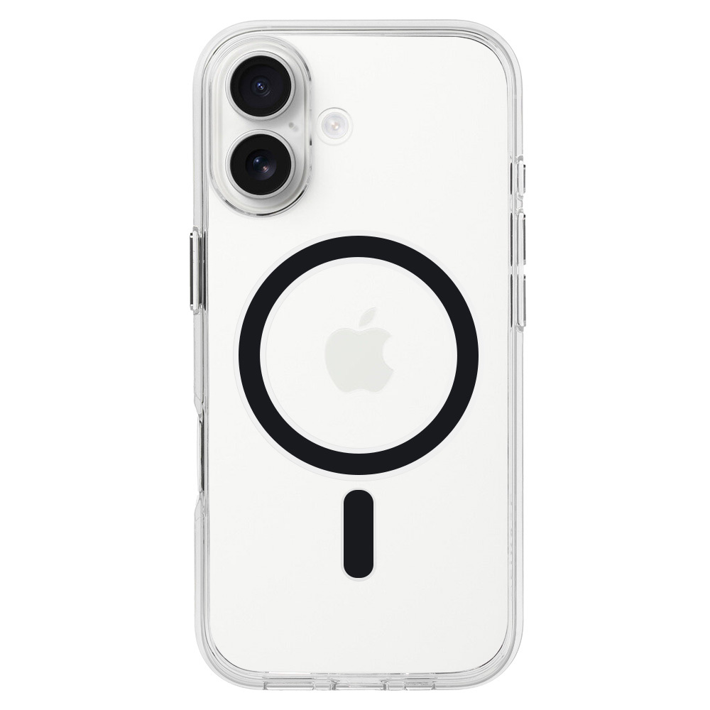 Etui nakładka MagSafe przezroczyste Liavec Pure Case czarny (Camera Control Button) Apple iPhone 17 / 3 Etui nakładka MagSafe przezroczyste Liavec Pure Case czarny (Camera Control Button) Apple iPhone 17 / 3