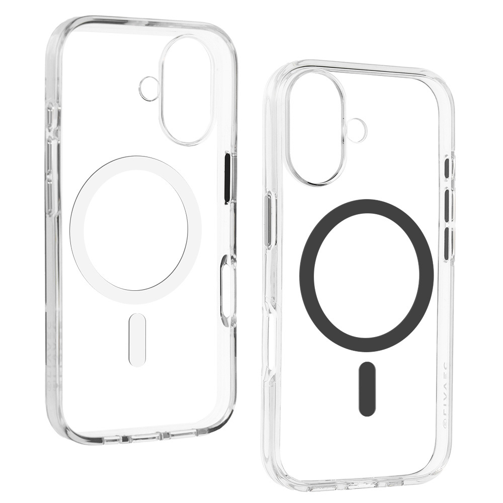 Etui nakładka MagSafe przezroczyste Liavec Pure Case szary Apple iPhone 17 / 2 Etui nakładka MagSafe przezroczyste Liavec Pure Case szary Apple iPhone 17 / 2