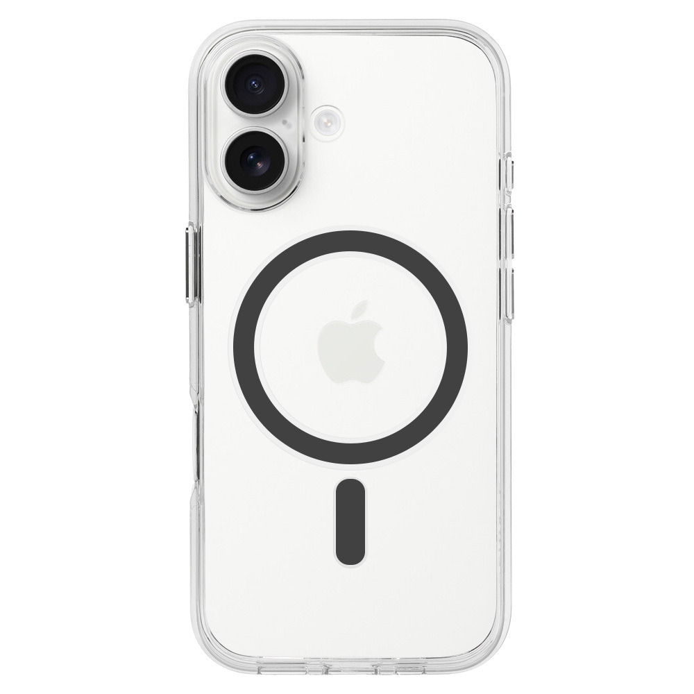 Etui nakładka MagSafe przezroczyste Liavec Pure Case szary Apple iPhone 17 / 3 Etui nakładka MagSafe przezroczyste Liavec Pure Case szary Apple iPhone 17 / 3