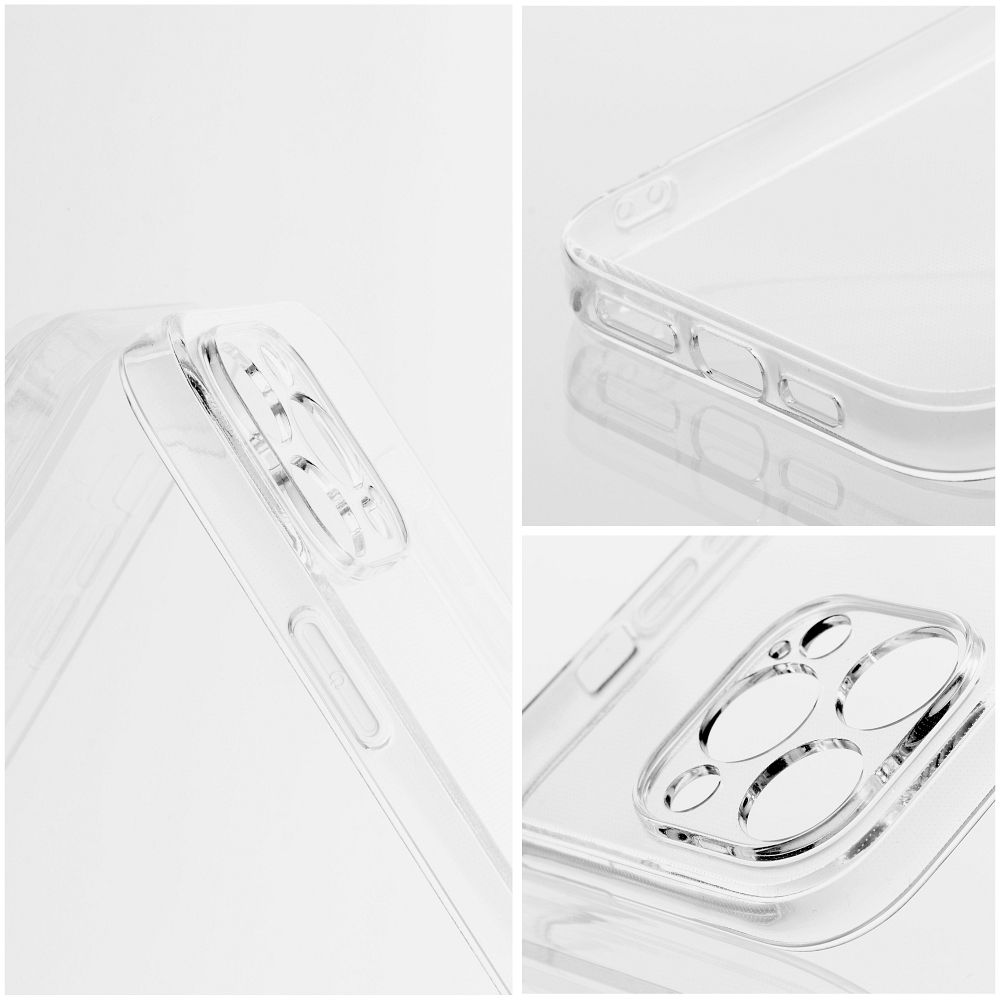 Etui nak�adka MagSafe przezroczyste z os�on� aparatu Clear Case 2 mm Samsung Galaxy A17 / 4