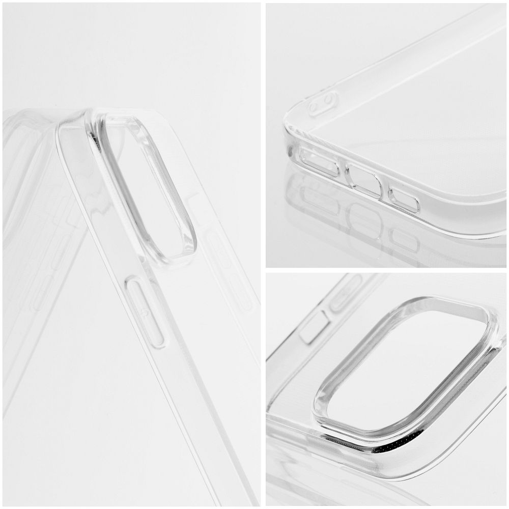 Etui nak�adka MagSafe przezroczyste z os�on� aparatu Clear Case 2 mm Samsung Galaxy A22 LTE / 4